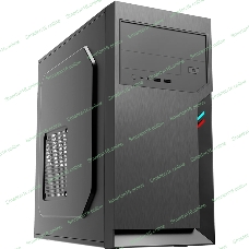 Компьютерный корпус Foxline FL-702, mATX, 1x5.25EXT, 1x3.5EXT, 2x3.5INT, 2xUSB 3.0, HDA, w/o FAN, w/450W ATX PSU, w/1.2m EU pwr cord