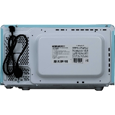 Микроволновая печь Horizont HSM205RL голубой, 20 л, 700 Вт, переключатели — поворотный механизм