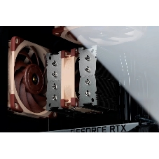Кулер для процессора Noctua NH-D9L, 92 мм, медь, 0-2000 об/мин, 22.8 дБ, 4 pin PWM, 140 Вт, высота 110 мм