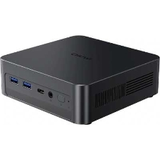 Компьютер Chuwi AuBox Intel Core Ultra 7 256V(2.2Ghz)/16384Mb/1000PCISSDGb/Int:Intel Iris Xe Graphics/BT/WiFi/war 1y/0.865kg/Gray/Win11Pro + DDR5 (no Slots)/USB3.2*5/HDMI*2/DP*1/RJ45*1/WIFI6E,BT5.3/Tipe-C*2/bracket/Aluminum Alloy + Galvanize