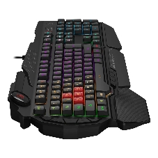 Клавиатура проводная A4Tech Bloody B310N черный USB Multimedia for gamer LED (подставка для запястий) (B310N)