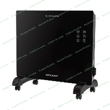 Конвектор электрический Rexant черный, 1000 Вт, 10 м2, электронный термостат, Wi-Fi