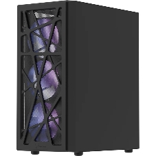 Корпус Formula Mana AR V2 Black, Midi-Tower, чёрный, 3 x 120 мм