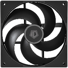 Вентилятор для корпуса ID-Cooling AS-120-K черный 120мм 2000rpm 27.2db 4-pin