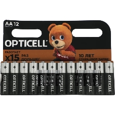 Батарея Opticell Basic LR6 AA (12шт) блистер Батарея Opticell Basic LR6 AA (12шт) блистер