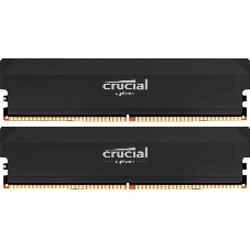 Оперативная память Crucial, DDR5, 32GB (2x16GB), 6000 MHz, CL36, с радиатором, черный