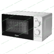 Микроволновая печь Delta DL-87L20 белый, 20 л, 700 Вт, переключатели - поворотный механизм