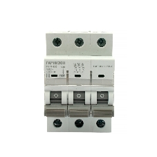 Автоматический выключатель Гарнизон CB-47100-3-40-10-C, ВА 47-100, 3P, 40А, 10kA (С)