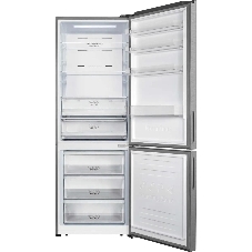 Холодильник Gorenje NRK720EAXL4 серый двухкамерный 347/109л морозилка снизу, No Frost