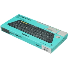 Клавиатура Logitech K380 беспроводная, Bluetooth, серый