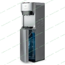 Кулер для воды Vatten L45SE, нижняя загрузка, нагрев 90 °С, охлаждение 15 °С, серебристый/черный