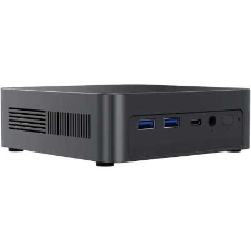Компьютер Chuwi AuBox Intel Core Ultra 7 256V(2.2Ghz)/16384Mb/1000PCISSDGb/Int:Intel Iris Xe Graphics/BT/WiFi/war 1y/0.865kg/Gray/Win11Pro + DDR5 (no Slots)/USB3.2*5/HDMI*2/DP*1/RJ45*1/WIFI6E,BT5.3/Tipe-C*2/bracket/Aluminum Alloy + Galvanize