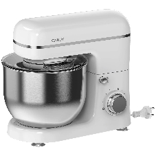 Миксер Candy CM-502 белый, планетарный, 1300 Вт, 5.3 л, 8 скоростей