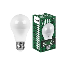 Лампа светодиодная SAFFIT SBA6525 (55088) 25Вт Е27 белый