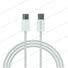 Кабель MORE CHOICE (4620202550361) K75a нейлон USB 3.0A PD 60W для Type-C Type-C 1м белый