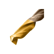 Набор сверл по металлу Denzel 1-10 мм, Р6М5К8-TiN, Golden Tip, 10 шт