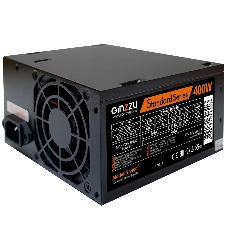 Блок питания Ginzzu SA400, 400Вт, 80мм, черный