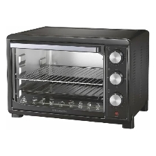 Мини-печь Willmark WO-503B (45 литров, таймер, термостат,230С, 1800Вт, черный)