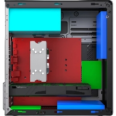 Компьютерный корпус с блоком питания 450Вт./Case Foxline FL-719W-FZ450R-U31, mATX case, белый, w/PSU 450W 12cm, w/1xUSB 2.0, w/1xUSB 3.0, w/1xCombo Audio, w/pwr cord, w/o FAN