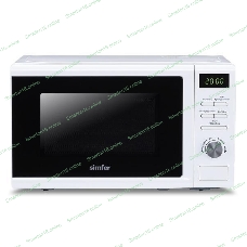 Микроволновая печь Simfer MD2250 белый, 20 л, 700 Вт, переключатели - кнопки, поворотный механизм