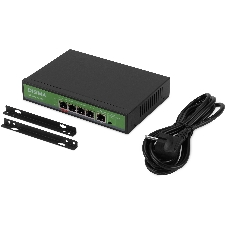 Коммутатор Digma DSP204G-1G-T80, 5×1 Гбит/с, неуправляемый