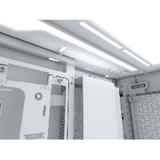 Компьютерный корпус без блока питания Corsair Frame 4000D, Midi-Tower, TG, no fan, 2xUSB-A 3.2, 1xUSB 3.2 Type-C, E-ATX, ATX, mATX, mITX White