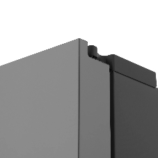 Холодильник LG GC-B257KMHW серебристый двухкамерный 422/206 л., морозилка сбоку, No Frost, Side by Side