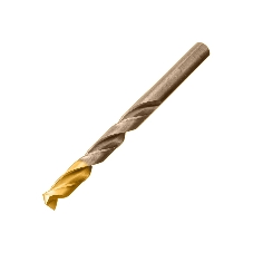 Набор сверл по металлу Denzel 1-10 мм, Р6М5К8-TiN, Golden Tip, 10 шт