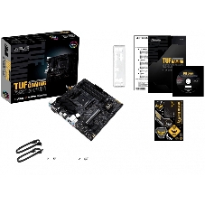 Материнская плата ASUS TUF GAMING A520M-PLUS, AM4, AMD A520, 4xDDR4, 4xSATA, 2xM.2, 1xPCIe 3.0 x16, 2xPCIe 3.0 x1, 1xVGA, 1xDVI, 1xHDMI, 1x1Gb LAN, 1xUSB-A 10Gbps, 4xUSB-A 5Gbps, 2xUSB-A 2.0, 3x3.5 мм, 7.1, mATX