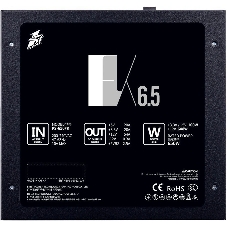 Блок питания 1STPLAYER FK PS-650FK, 650Вт, 120мм, черный