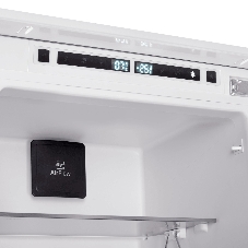 Встраиваемый холодильник Maunfeld MBF177NFFWGR Inverter белый двухкамерный 194/57 л морозилка снизу, NoFrost