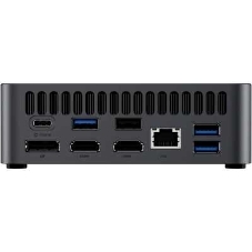 Компьютер Chuwi AuBox Intel Core Ultra 7 256V(2.2Ghz)/16384Mb/1000PCISSDGb/Int:Intel Iris Xe Graphics/BT/WiFi/war 1y/0.865kg/Gray/Win11Pro + DDR5 (no Slots)/USB3.2*5/HDMI*2/DP*1/RJ45*1/WIFI6E,BT5.3/Tipe-C*2/bracket/Aluminum Alloy + Galvanize
