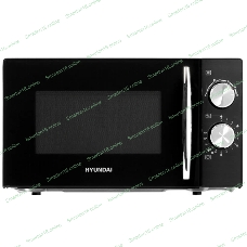 Микроволновая печь Hyundai HYM-M2050 черный, 20 л, 700 Вт, переключатели - поворотный механизм