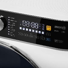 Стиральная машина Maunfeld MFWD14106WH03 белый, загрузка фронтальная 10 кг, 1400 об/мин, класс B