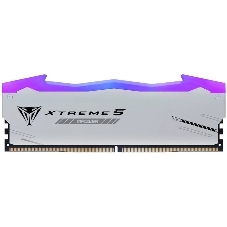 Оперативная память Patriot Viper Xtreme 5, DDR5, 48GB (2x24GB), 8000MHz, CL38, DIMM, с радиаторами, RGB, серебристый
