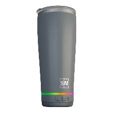 Термокружка с портативной колонкой Soundmax SM-TC001 серый