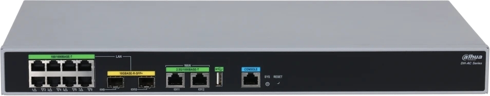 Wi-Fi-контроллер Dahua include 64 AP license WAN 2*2.5GE,LAN 8*GE + 2*10GE SFP+