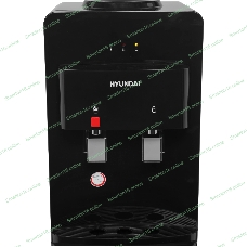 Кулер для воды Hyundai H-WD1342E, верхняя загрузка, нагрев 95 °С, охлаждение 10 °С, чёрный