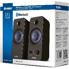 Акустическая система SVEN АС 431, черный (6 Вт, питание USB, Bluetooth)