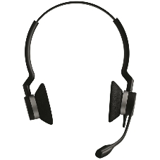 Гарнитура Jabra BIZ 2300 Duo USB чёрный, проводная