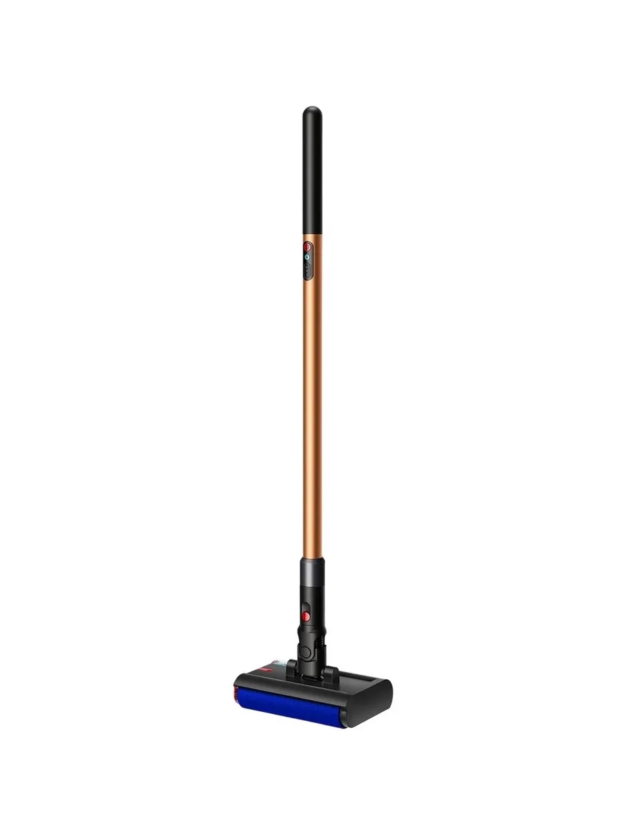 Пылесос вертикальный Dyson Pencil Wash оранжевый, питание от аккумулятора, 50 Вт, уборка влажная, пылесборник 0.34 л