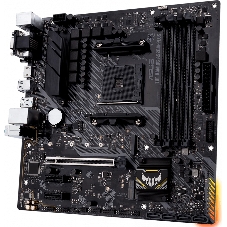 Материнская плата ASUS TUF GAMING A520M-PLUS, AM4, AMD A520, 4xDDR4, 4xSATA, 2xM.2, 1xPCIe 3.0 x16, 2xPCIe 3.0 x1, 1xVGA, 1xDVI, 1xHDMI, 1x1Gb LAN, 1xUSB-A 10Gbps, 4xUSB-A 5Gbps, 2xUSB-A 2.0, 3x3.5 мм, 7.1, mATX