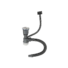 Кухонная мойка GranFest 5045 PVD graphite 1 чаша 450x350x205, монтаж: врезной, материал: нержавеющая сталь, графит