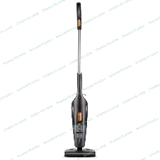 Пылесос вертикальный Deerma DX115C черный, питание от сети, 600 Вт, уборка сухая, пылесборник 1.2 л