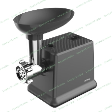 Мясорубка электрическая Centek CT-1624 черный, 2000 Вт, 2.0 кг/мин, реверс, защита от перегрузки, насадки - 4