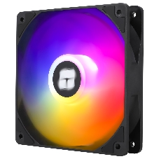 Кулер для корпуса Thermaltight TL-C12C-S (120x120x25мм, 4-pin PWM, ARGB, 66.17CFM, 25.6dBA, 1550RPM, черный)