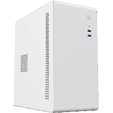 Компьютерный корпус с блоком питания 450Вт./Case Foxline FL-719W-FZ450R-U31, mATX case, белый, w/PSU 450W 12cm, w/1xUSB 2.0, w/1xUSB 3.0, w/1xCombo Audio, w/pwr cord, w/o FAN