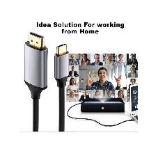 Кабель USB3.1 CM-HDMI 1.8M CU423MC-1.8M VCOM