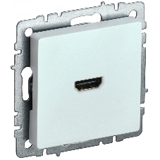 Розетка HDMI IEK BRITE РHDMI-0-БрЖ жемчуг