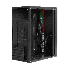 Компьютерный корпус Minitower ExeGate BAA-403U2-UNS500 (mATX, БП UNS500 с вент. 12см, 1*USB/2*USB 3.0, HD Audio, черный)